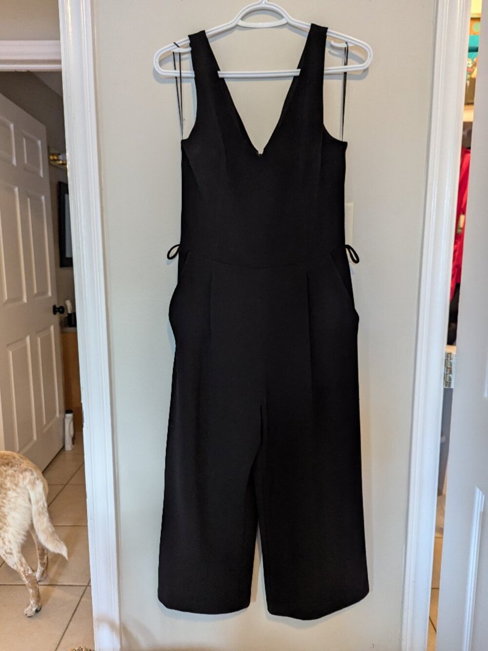 Dynamite jumpsuit with v neck
